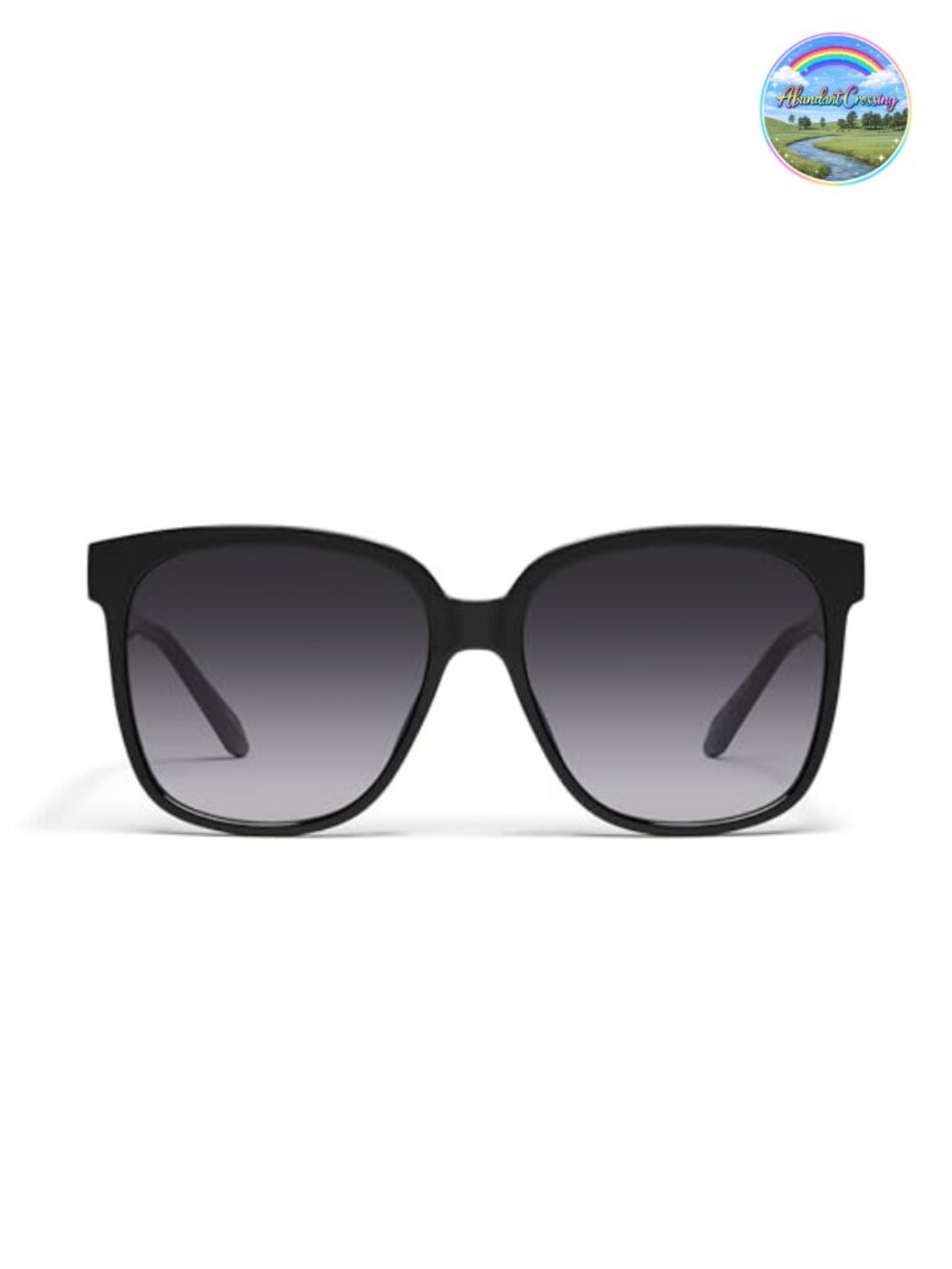 Square Sunglasses for Women Non Polarized UV Protection Gradient Lens
